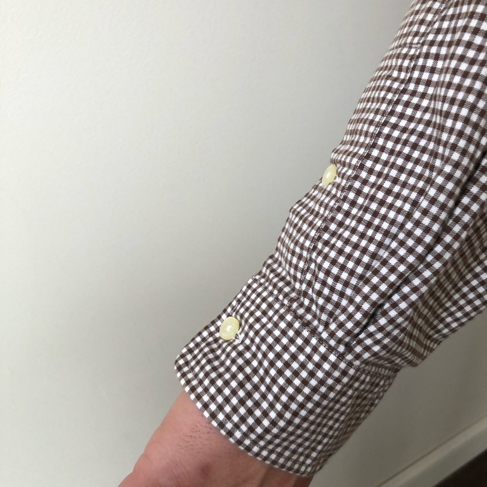 Brown Polo Button Up - image 6